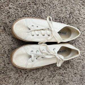 Steve Madden canvas platform bottom sneaker